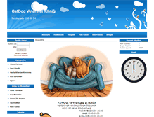 Tablet Screenshot of catdogveterinerklinigi.com